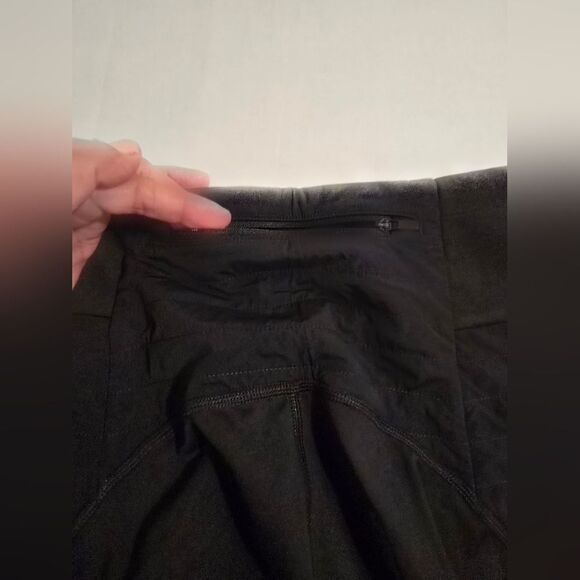 Athleta Peak Hybrid Fleece Tight In Black Size Medium - Picture 4 of 13